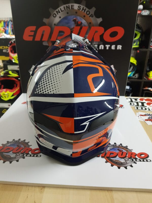 CAPACETE AIROH TERMINATOR 2.1 CLEFT BLUMRN/ORG - Image 4
