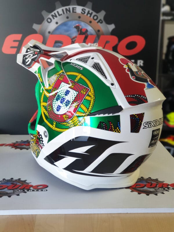 CAPACETE AIROH AVIATOR 2.3 SIX DAYS PORTUGAL 2020 - Image 9
