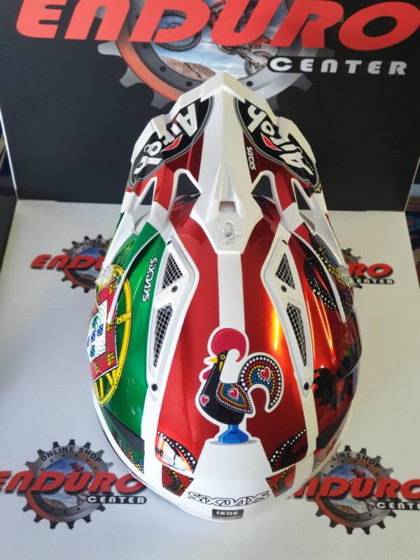 CAPACETE AIROH AVIATOR 2.3 SIX DAYS PORTUGAL 2020 - Image 7