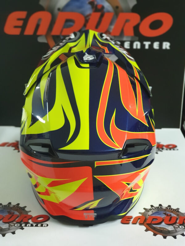 CAPACETE AIROH TWIST EVIL DKBLU/YLWFLU/ORG - Image 4