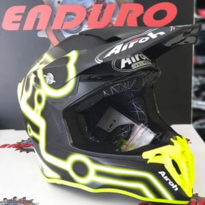 CAPACETE AIROH TWIST 2.0 NEON YLWFLUO/BLK/WHT