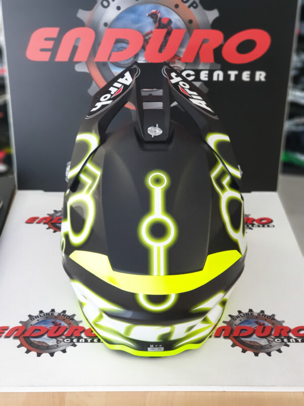 CAPACETE AIROH TWIST 2.0 NEON YLWFLUO/BLK/WHT - Image 5