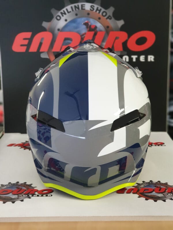 CAPACETE AIROH TERMINATOR OPEN VISION BLU/YLWFLU - Image 4
