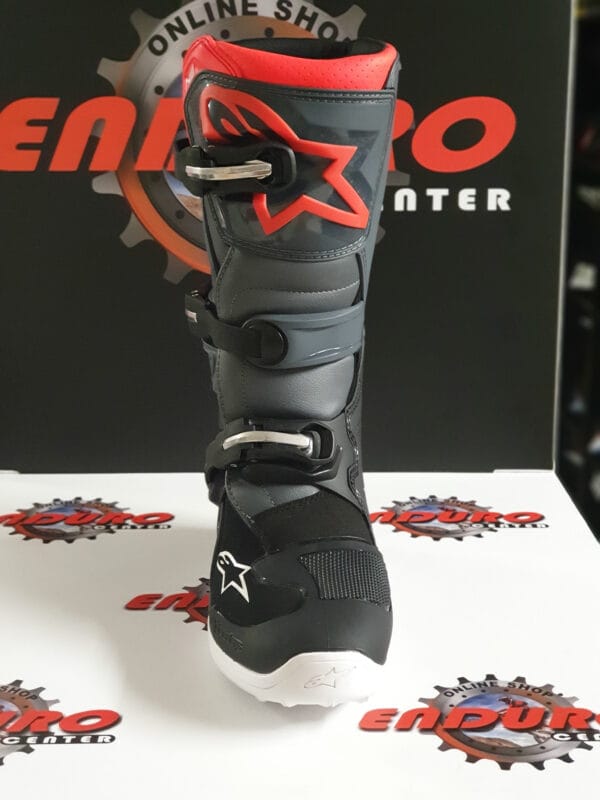 BOTAS ALPINESTARS TECH 7S BLK/GRY/RDFLU - Image 6
