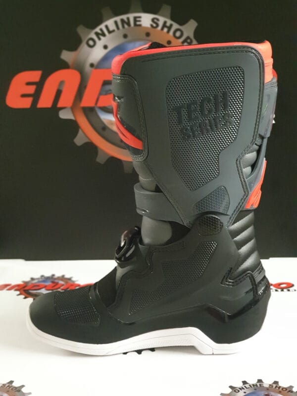 BOTAS ALPINESTARS TECH 7S BLK/GRY/RDFLU - Image 4