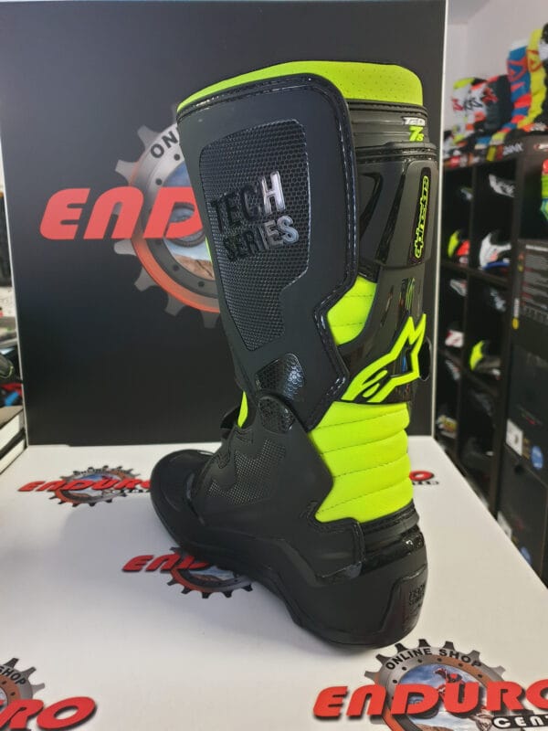 BOTAS ALPINESTARS TECH 7S BLK/YLWFLU - Image 7