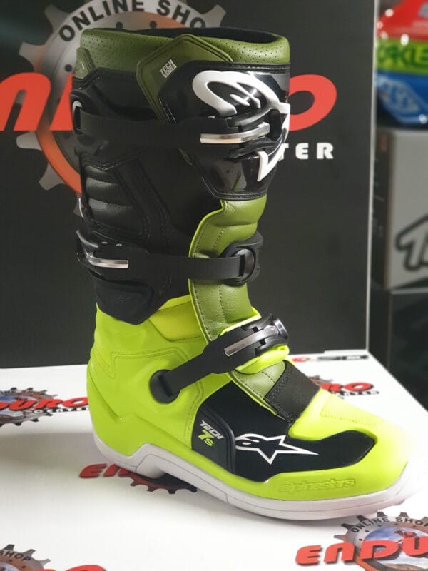 BOTAS ALPINESTARS TECH 7S YLWFLU/GRNMLTR - Image 2