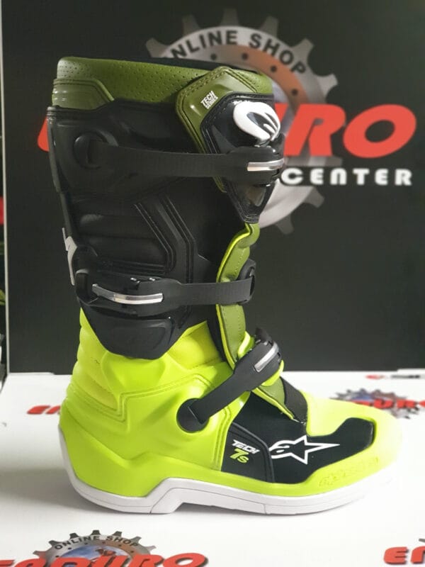 BOTAS ALPINESTARS TECH 7S YLWFLU/GRNMLTR - Image 3