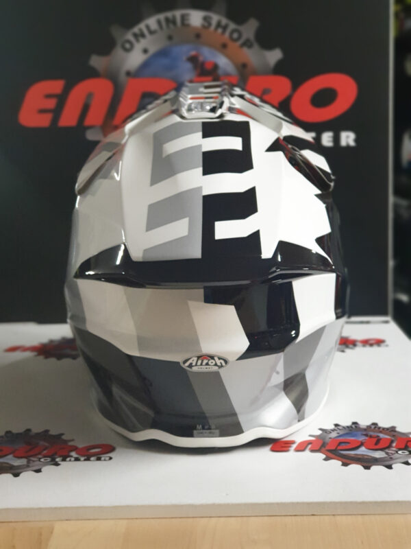 CAPACETE AIROH TWIST 2.0 FRAME GRY/WHT/BLK - Image 7