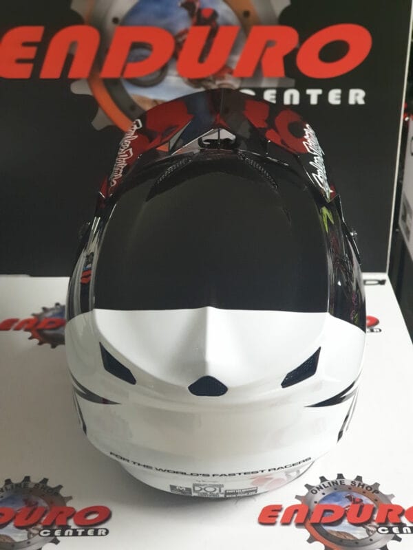 CAPACETE TROY LEE DESIGNS GP BLOCK BLK/WHT - Image 7