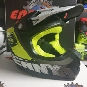 CAPACETE KENNY PERFORMANCE BLK/GRY/YLWFLU