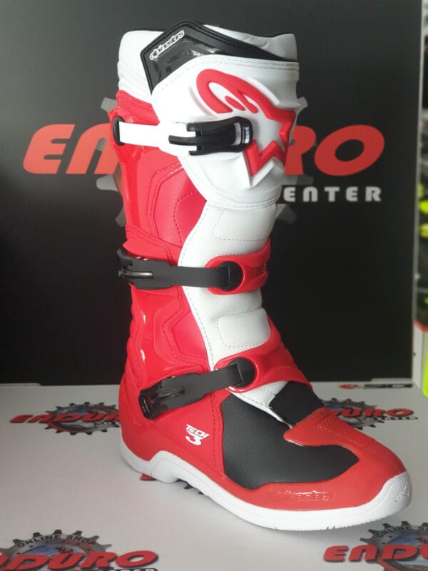 BOTAS ALPINESTARS TECH 3 RED/WHT - Image 2
