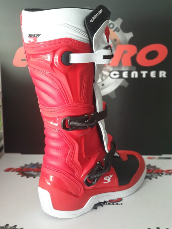 BOTAS ALPINESTARS TECH 3 RED/WHT - Image 4