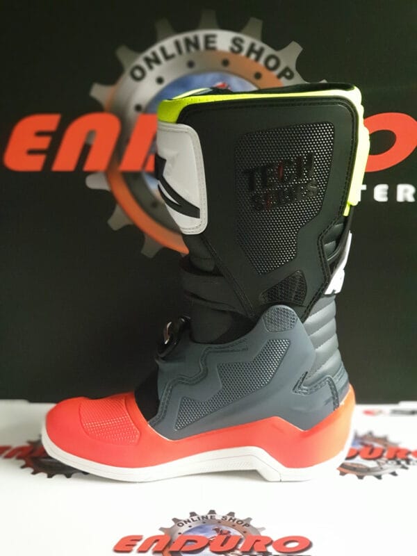 BOTAS ALPINESTARS TECH 7S ORGFLU/GRY/BLK/YLW - Image 5