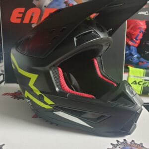 CAPACETE ALPINESTARS SM-5 COMPASS BLK/YLWFLU