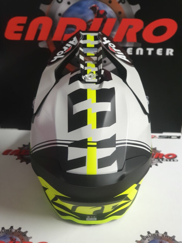 CAPACETE AIROH TWIST 2.0 TECH YLWFLU/WHT/BLK/GRY - Image 7