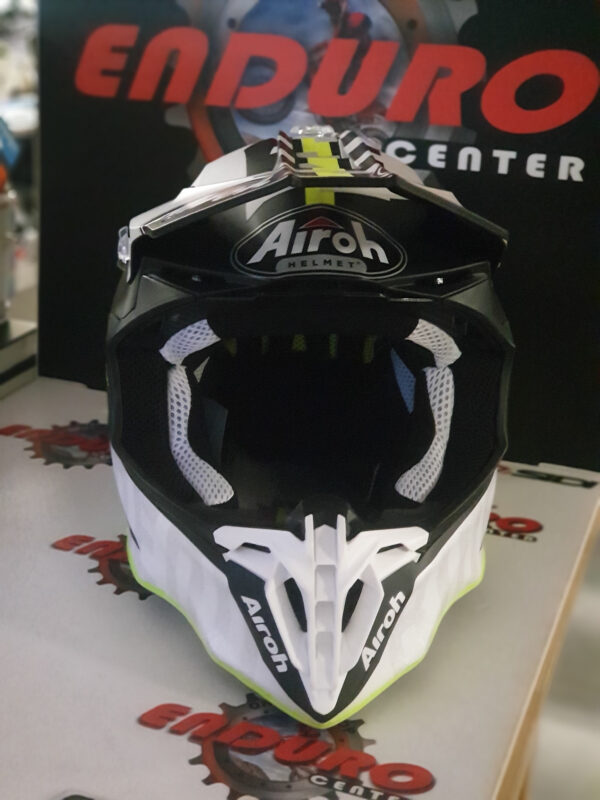 CAPACETE AIROH TWIST 2.0 TECH YLWFLU/WHT/BLK/GRY - Image 5