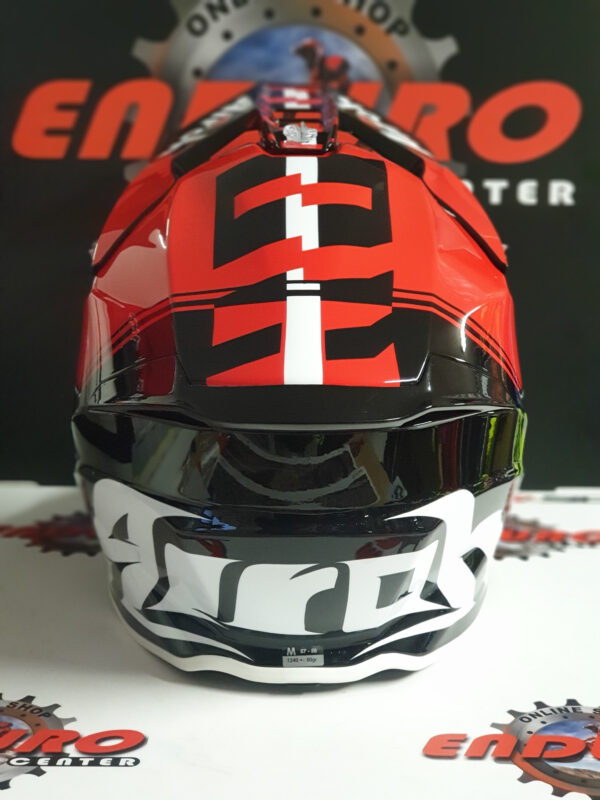 CAPACETE AIROH TWIST 2.0 TECH RED/GRY/BLK - Image 5