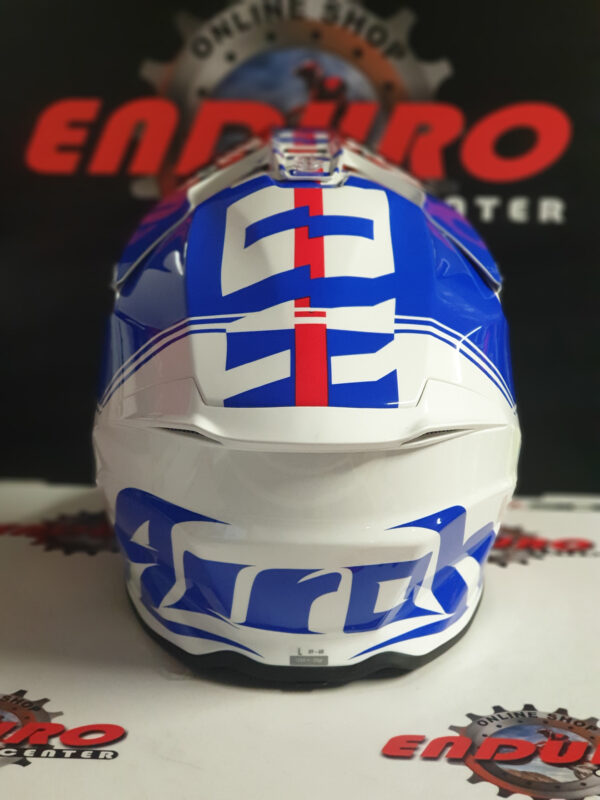 CAPACETE AIROH TWIST 2.0 TECH BLU/RED/WHT - Image 6