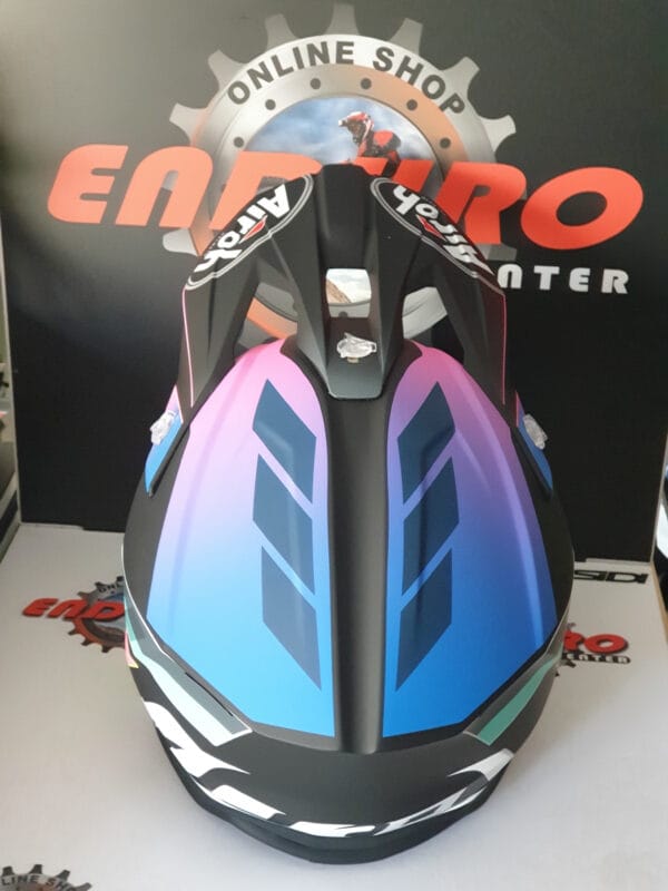 CAPACETE AIROH WRAAP PRISM MULTICOLOR MATT - Image 5