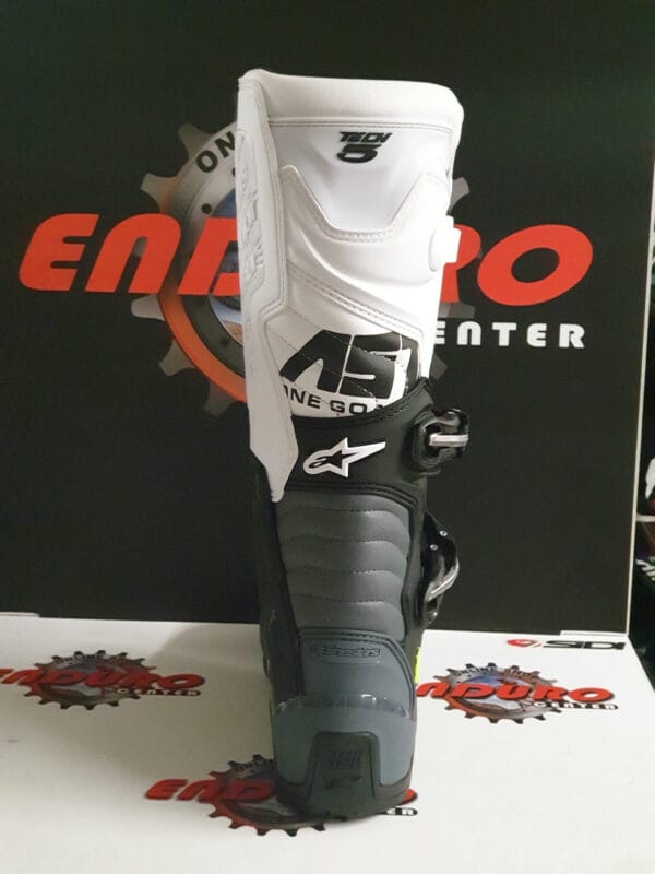 BOTAS ALPINESTARS TECH 5 GRY/BLK/WHT - Image 7
