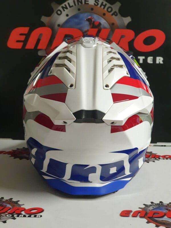 CAPACETE AIROH AVIATOR 3 RAINBOW WHT/RED/BLUE - Image 7
