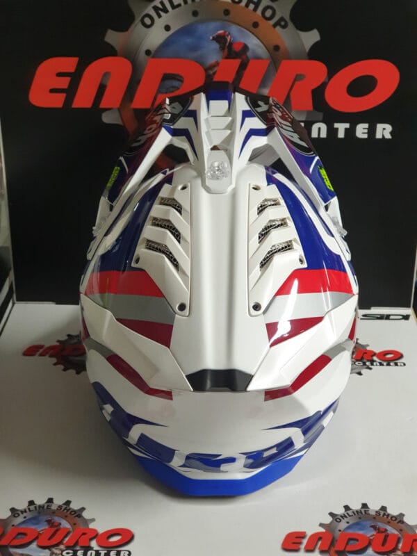 CAPACETE AIROH AVIATOR 3 RAINBOW WHT/RED/BLUE - Image 8