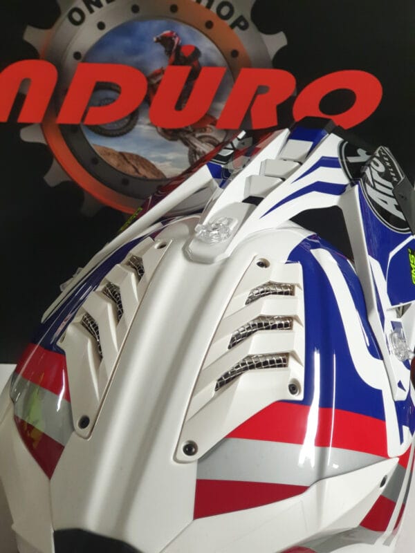 CAPACETE AIROH AVIATOR 3 RAINBOW WHT/RED/BLUE - Image 9