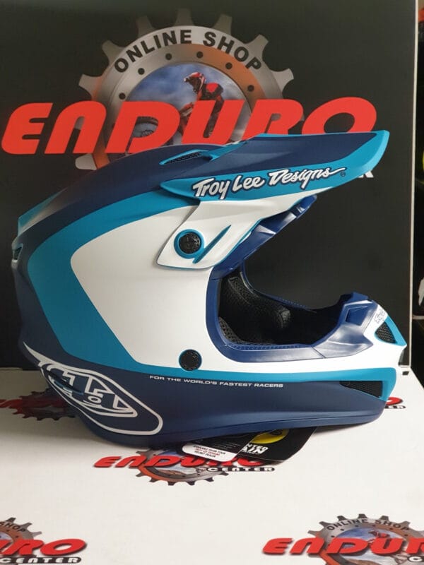 CAPACETE TROY LEE DESIGNS SE4 CORSA BLU/GRNWTR/WHT - Image 3