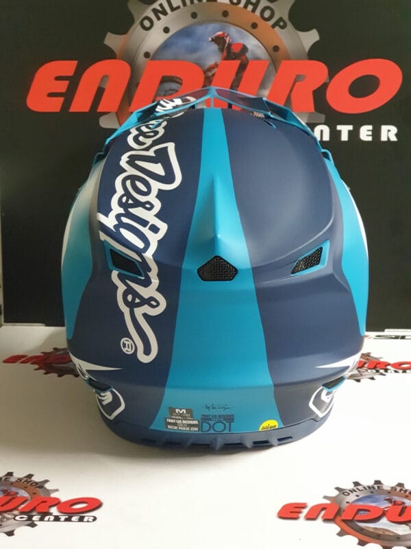 CAPACETE TROY LEE DESIGNS SE4 CORSA BLU/GRNWTR/WHT - Image 7