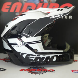 CAPACETE KENNY PERFORMANCE BLK/WHT