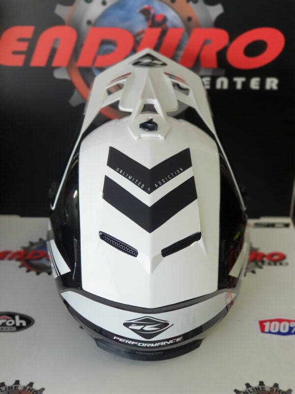CAPACETE KENNY PERFORMANCE BLK/WHT - Image 7