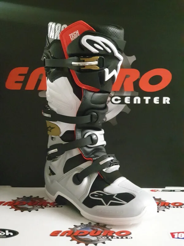 BOTAS ALPINESTARS TECH 7 BLK/GRY/WHT - Image 2