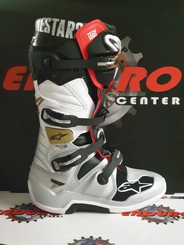 BOTAS ALPINESTARS TECH 7 BLK/GRY/WHT - Image 3