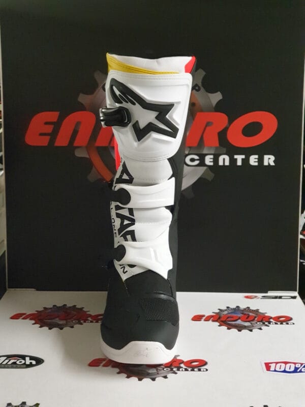 BOTAS ALPINESTARS TECH 3 BLK/ORG/WHT - Image 5