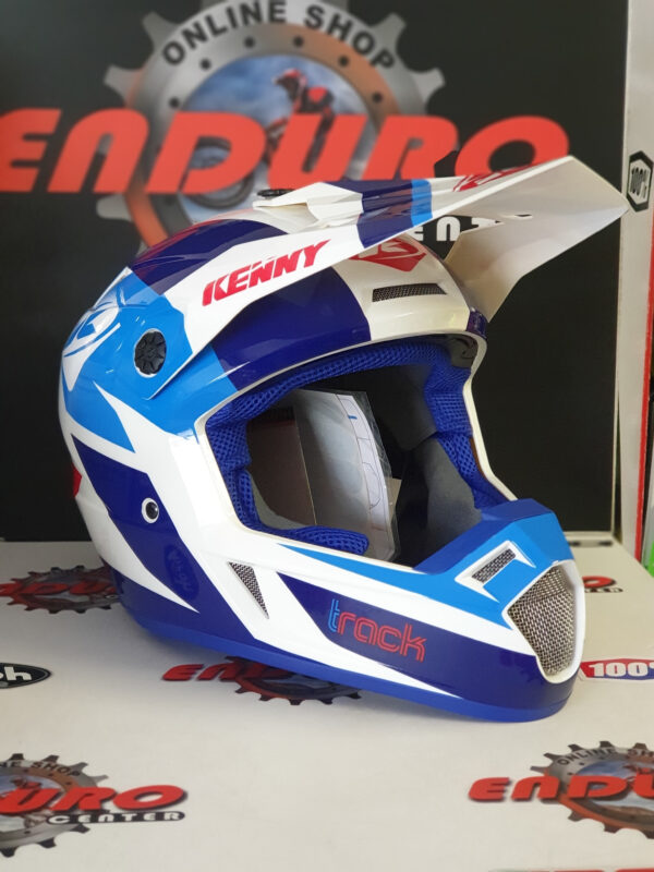 CAPACETE KENNY TRACK PATRIOT WHT/DKBLU/BLU - Image 2