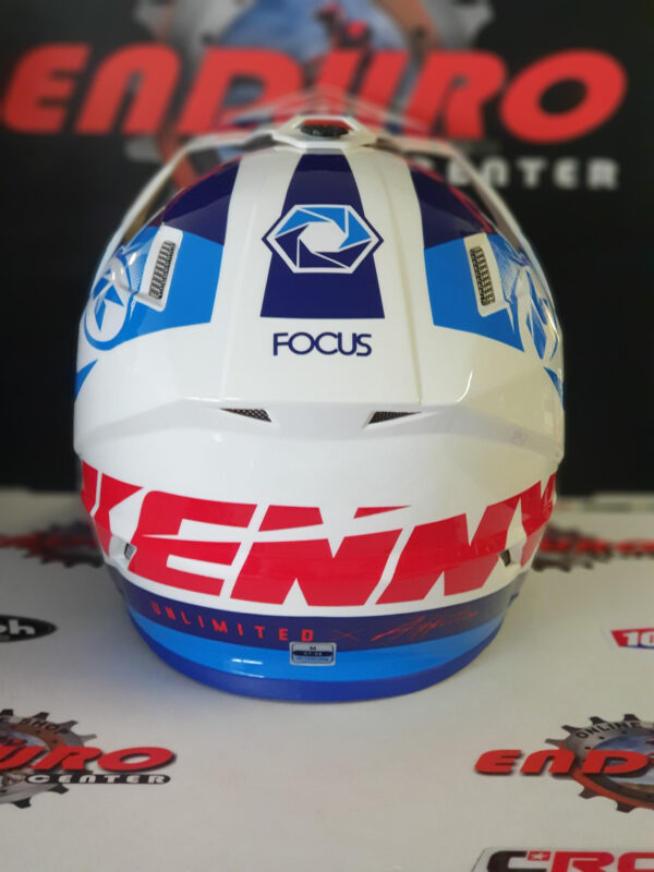 CAPACETE KENNY TRACK PATRIOT WHT/DKBLU/BLU - Image 4