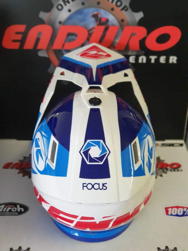 CAPACETE KENNY TRACK PATRIOT WHT/DKBLU/BLU - Image 5