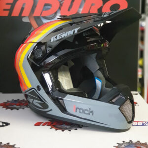 CAPACETE KENNY TRACK VICTORY GRY/BLK/MULTI