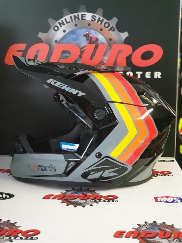 CAPACETE KENNY TRACK VICTORY GRY/BLK/MULTI - Image 3
