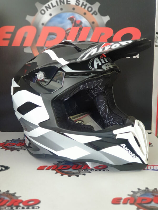 CAPACETE AIROH TWIST GREAT GRY/WHT/BLK - Image 2