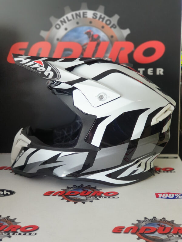 CAPACETE AIROH TWIST GREAT GRY/WHT/BLK - Image 5