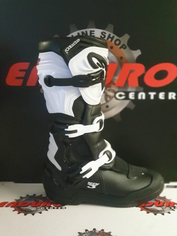 BOTAS ALPINESTARS TECH 3 BLK/WHT - Image 3