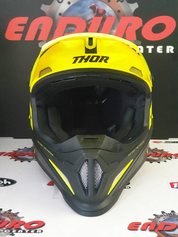 CAPACETE THOR SECTOR RACER S21 YLWFLUO/BLK - Image 4