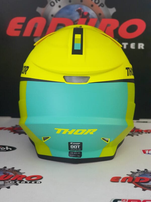 CAPACETE THOR SECTOR RACER S21 YLWFLUO/BLK - Image 5