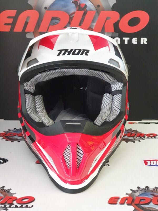 CAPACETE THOR SECTOR FADER S22 RED/BLK/WHT - Image 4