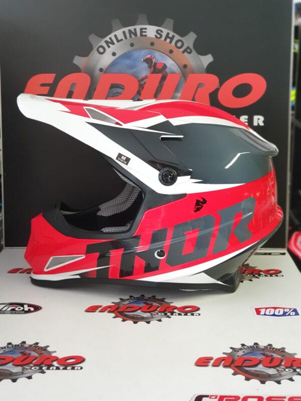 CAPACETE THOR SECTOR FADER S22 RED/BLK/WHT - Image 3