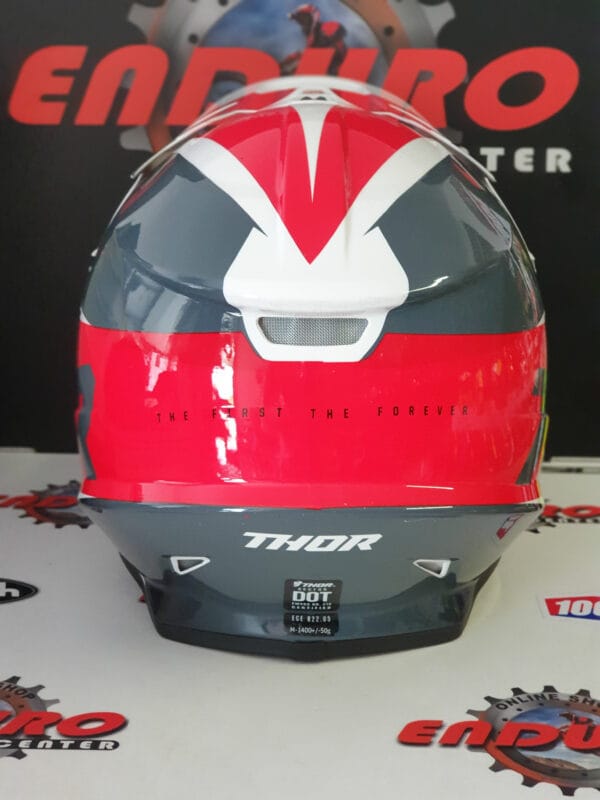 CAPACETE THOR SECTOR FADER S22 RED/BLK/WHT - Image 5