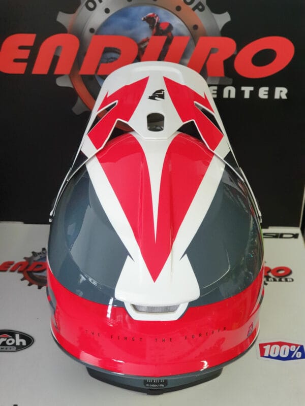 CAPACETE THOR SECTOR FADER S22 RED/BLK/WHT - Image 6