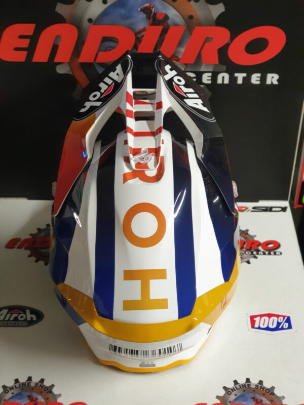 CAPACETE AIROH TWIST 2.0 LIFT WHT/BLU/ORG - Image 6